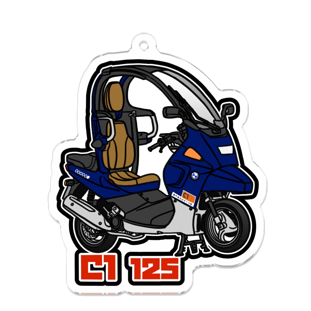 アクリルキーホルダー C1 125