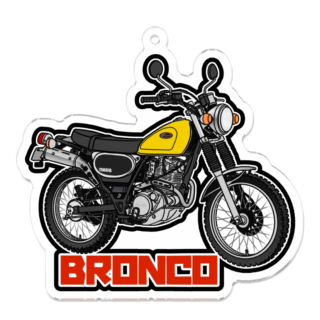 アクリルキーホルダー BRONCO