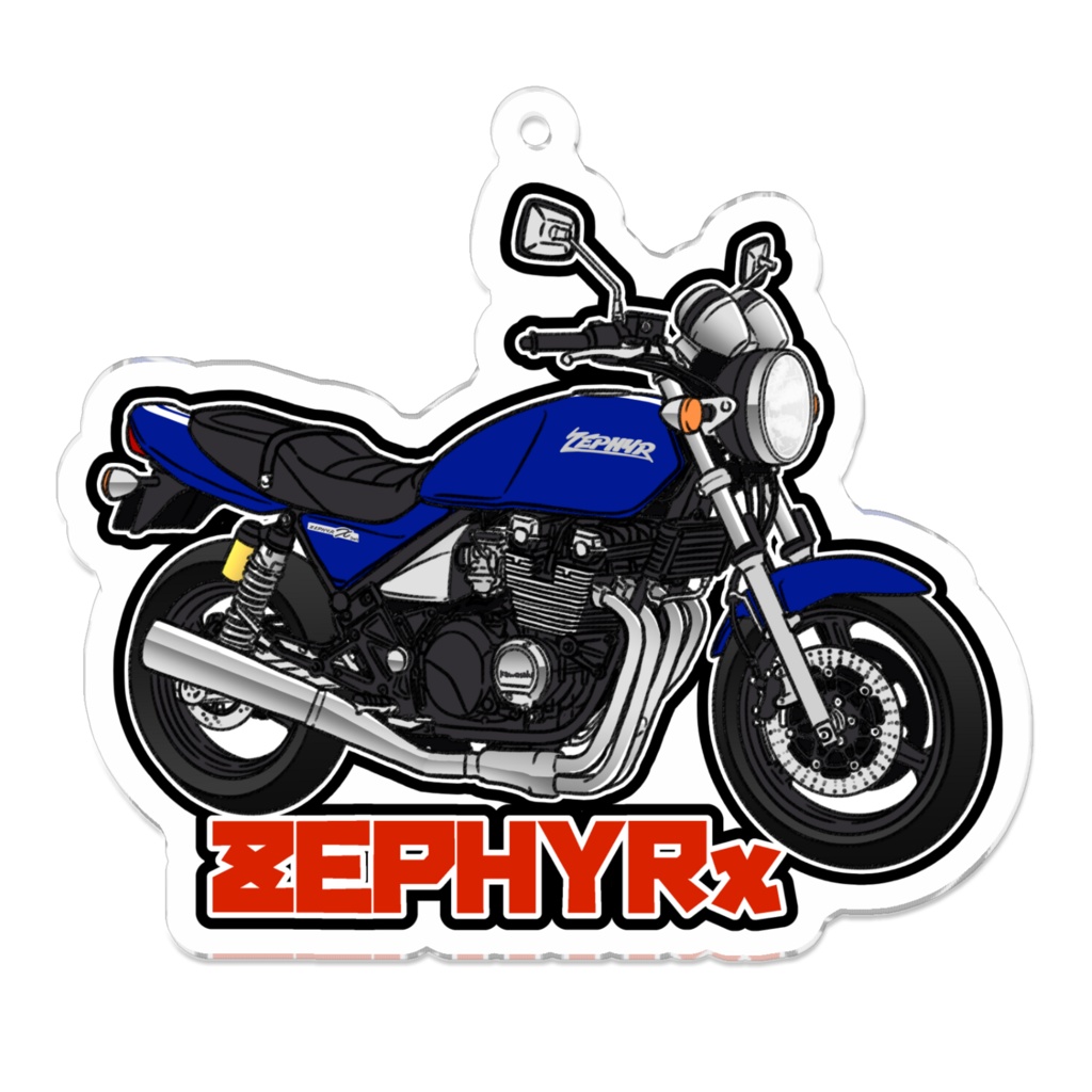 アクリルキーホルダー ZEPHYRχ(1997～)(カラーバリエーションあり)