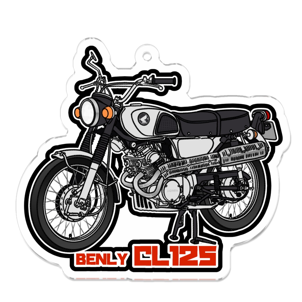 アクリルキーホルダー BENLY CL125