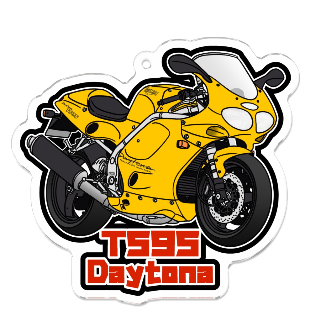アクリルキーホルダー T595 Daytona