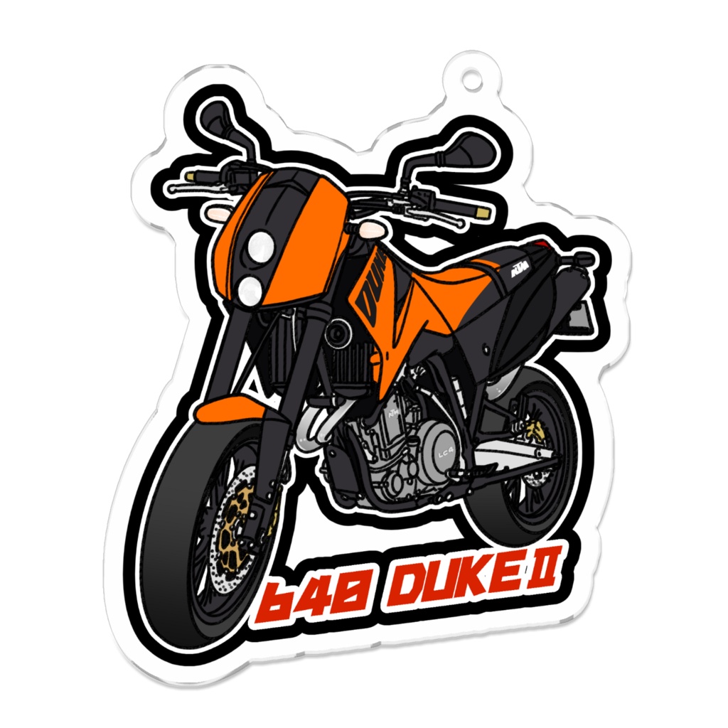 アクリルキーホルダー 640 DUKEⅡ(2007)