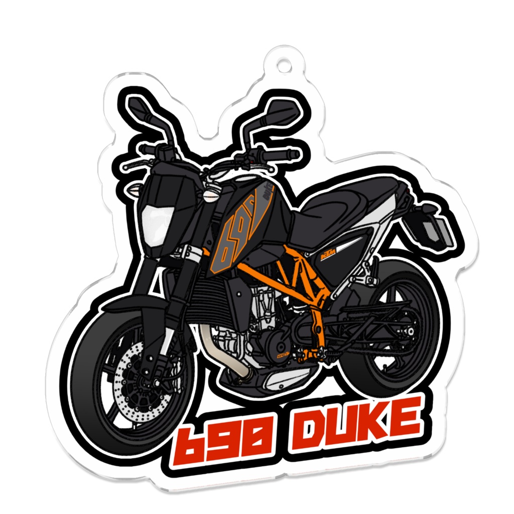 アクリルキーホルダー 690 DUKE