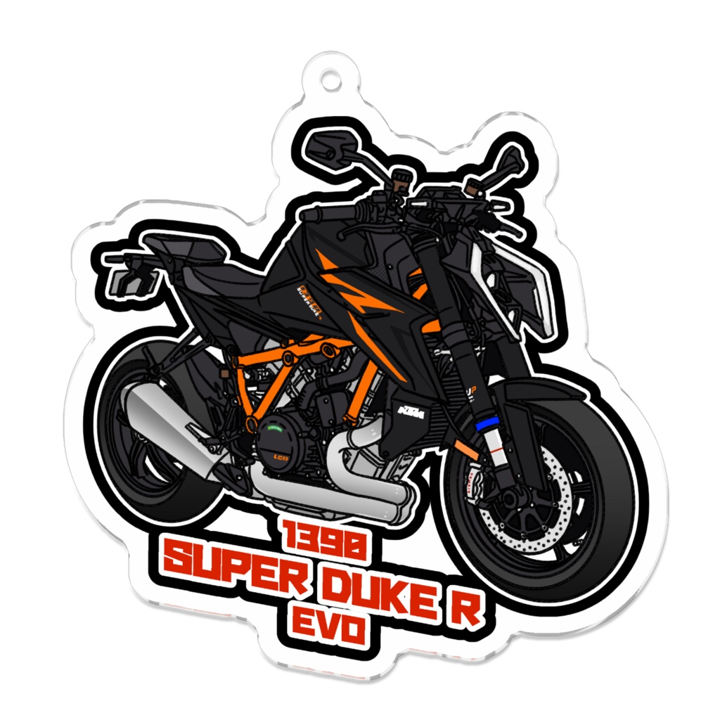 アクリルキーホルダー 1390 SUPER DUKE R EVO(2024～)