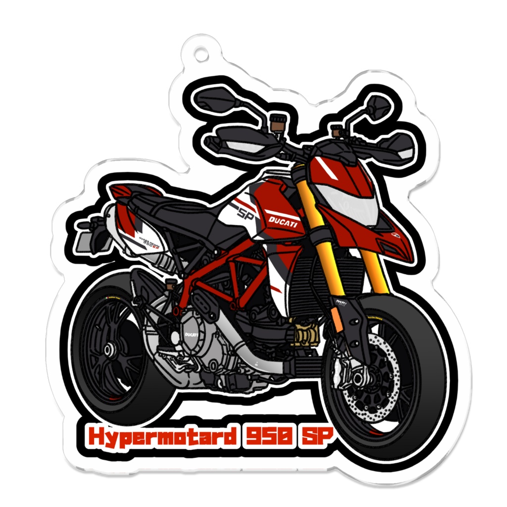 アクリルキーホルダー Hypermotard 950 SP