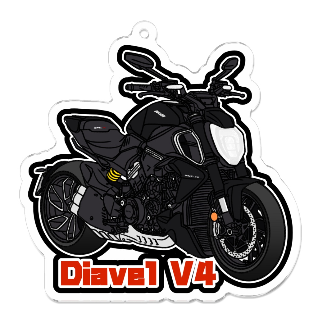 アクリルキーホルダー Diavel V4