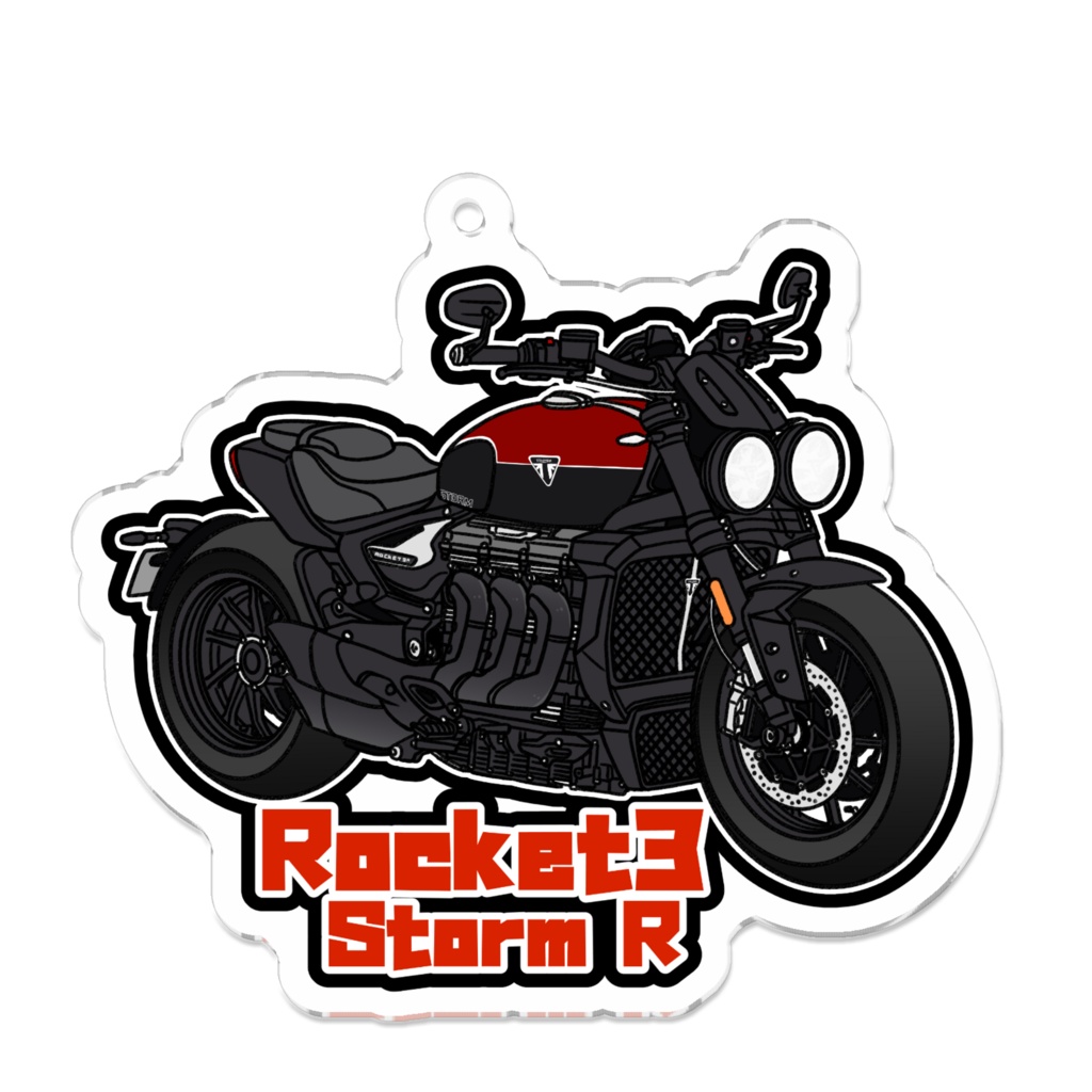 アクリルキーホルダー Rocet3 Storm R