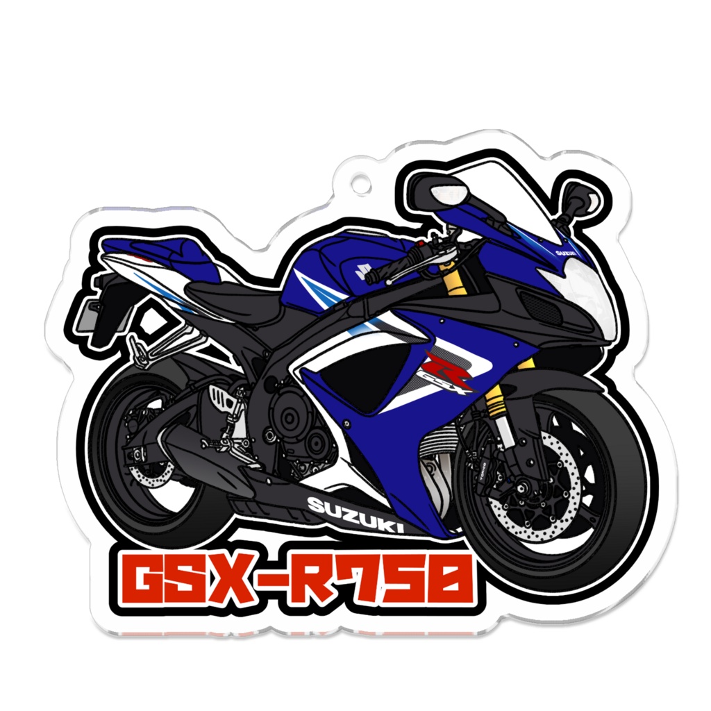 アクリルキーホルダー GSX-R750(2006)