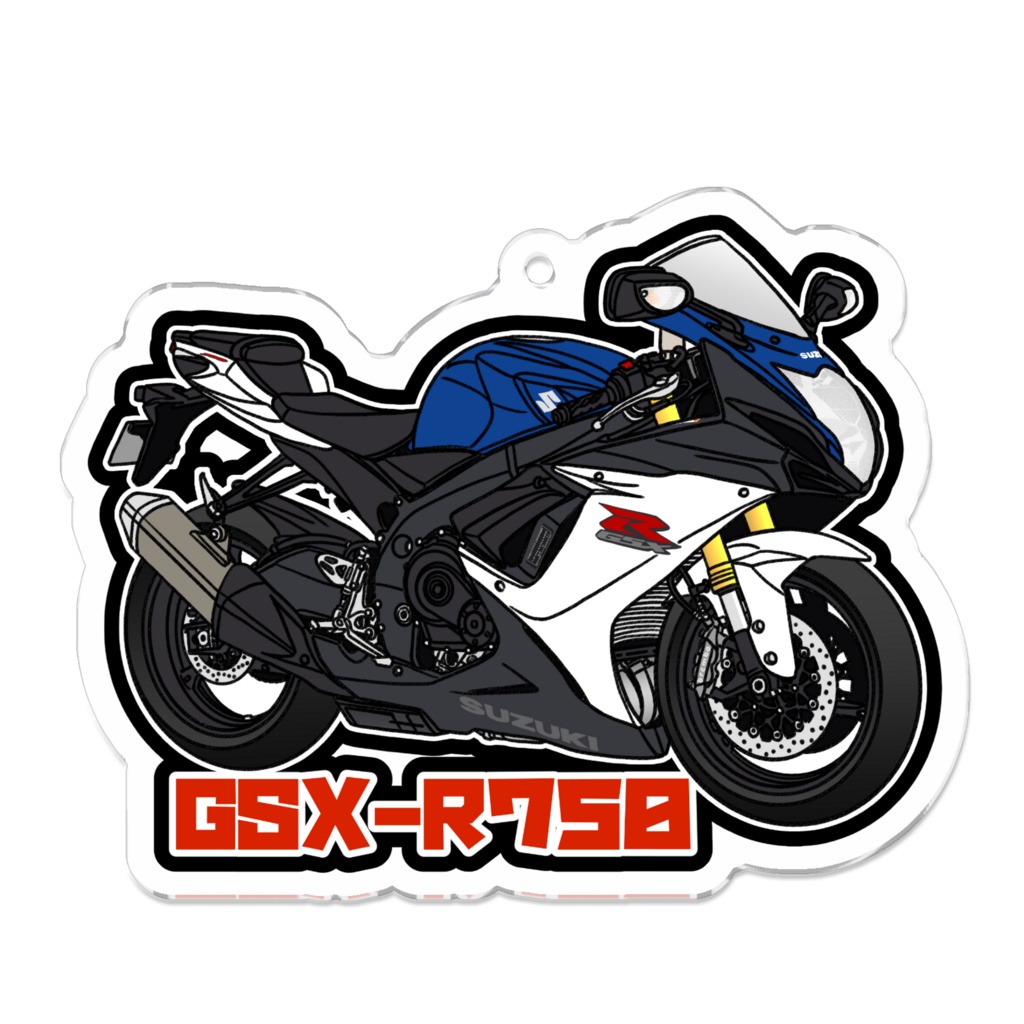 アクリルキーホルダー GSX-R750(2011)