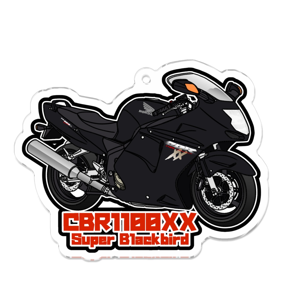 アクリルキーホルダー CBR1100XX Super Blackbird