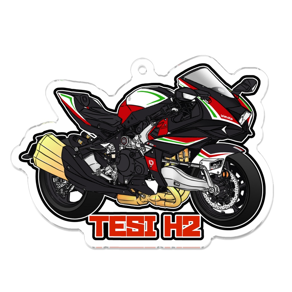 アクリルキーホルダー TESI H2