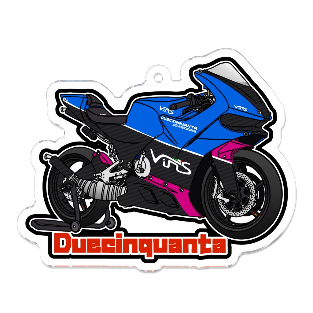 アクリルキーホルダー Duecinquanta