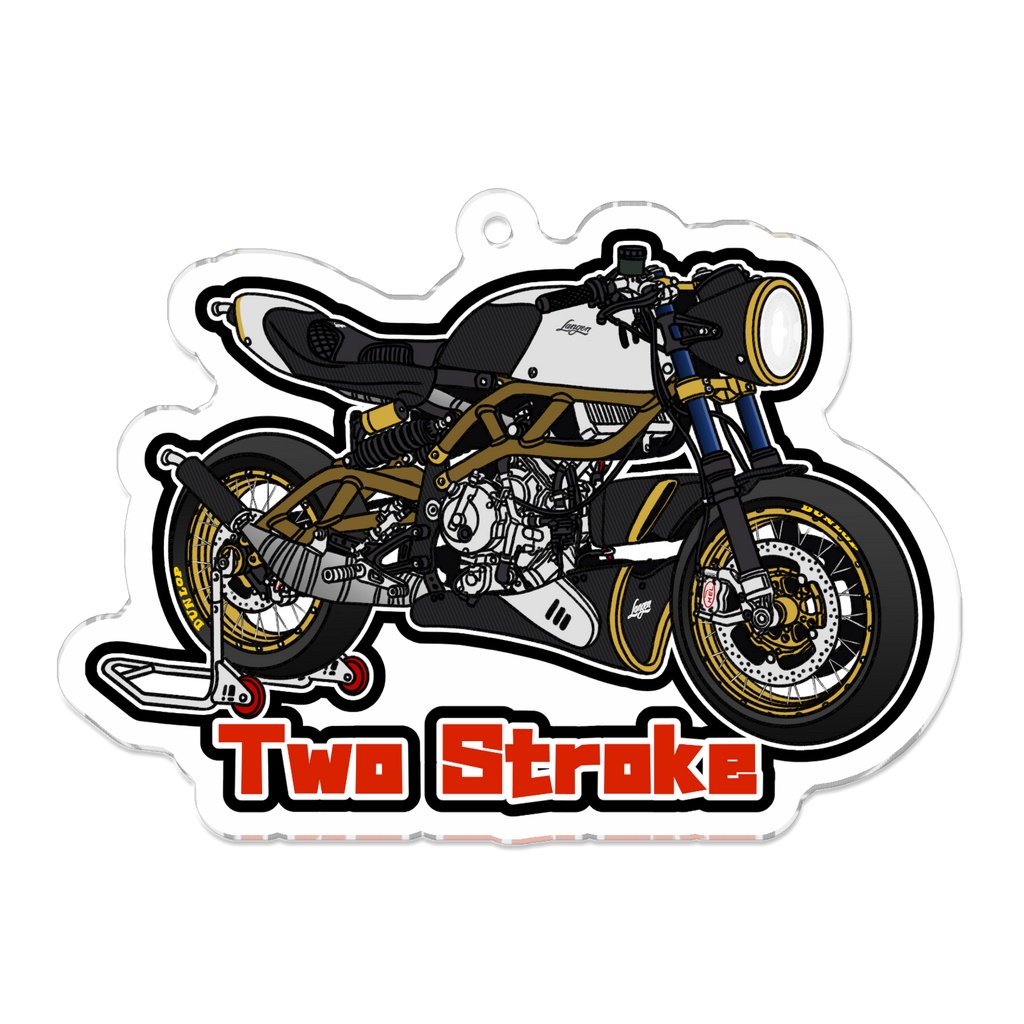 アクリルキーホルダー  Two Stroke