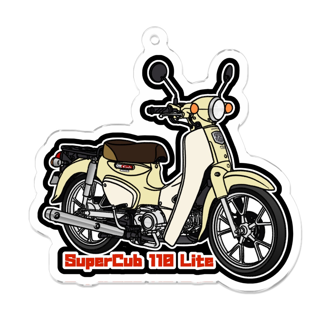 アクリルキーホルダー  Super Cub 110 Lite