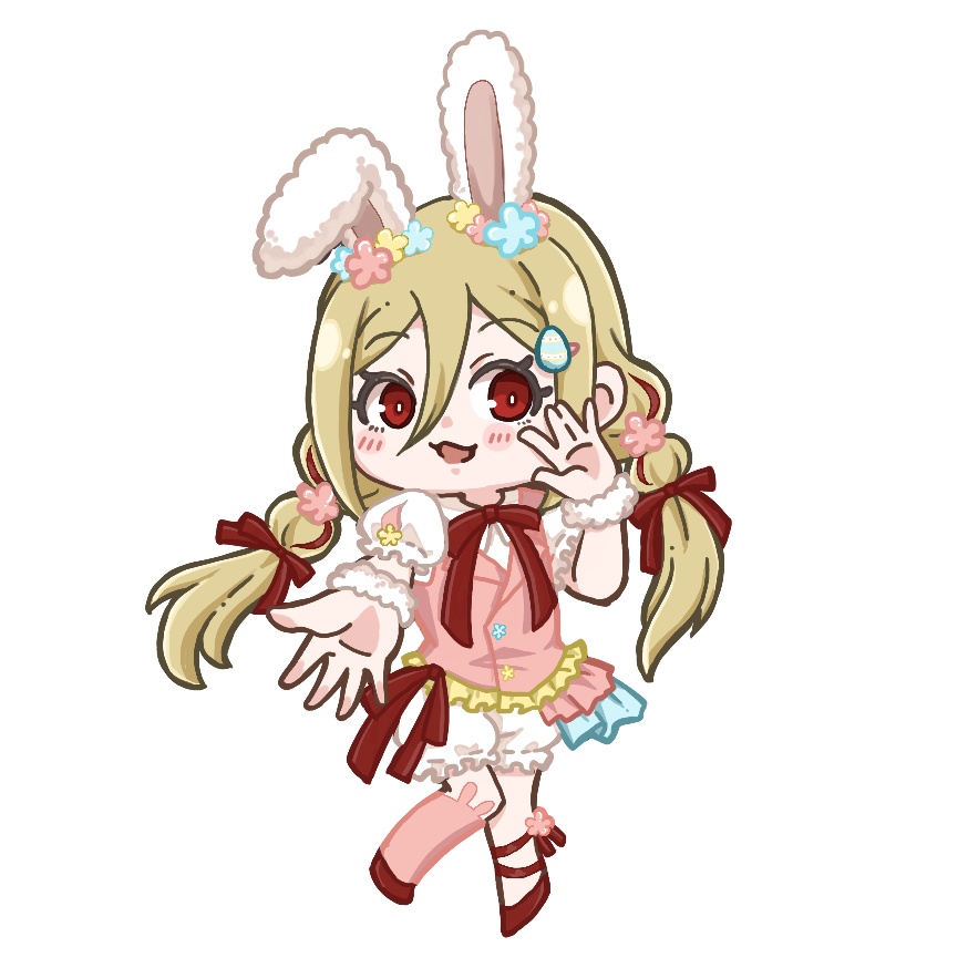 [NEW]イースターバニー照美アクキー(ピンク)