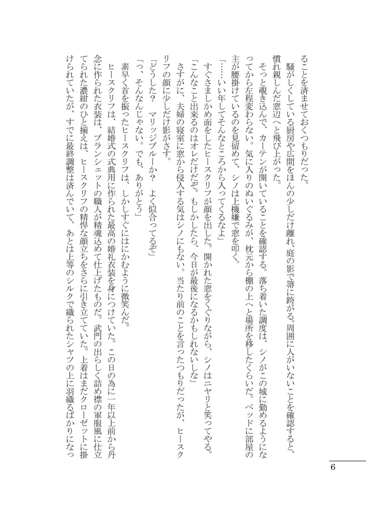 【ヒスシノ】Never ending fairy tale.