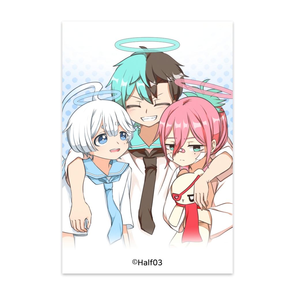 ココロ、EP4【少年の新しい友達】イラスト 葉書