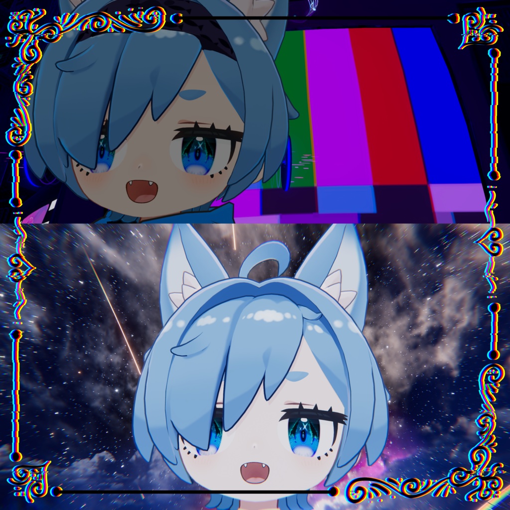 【5アバター対応】♰Keiyaku Eyetexture♰