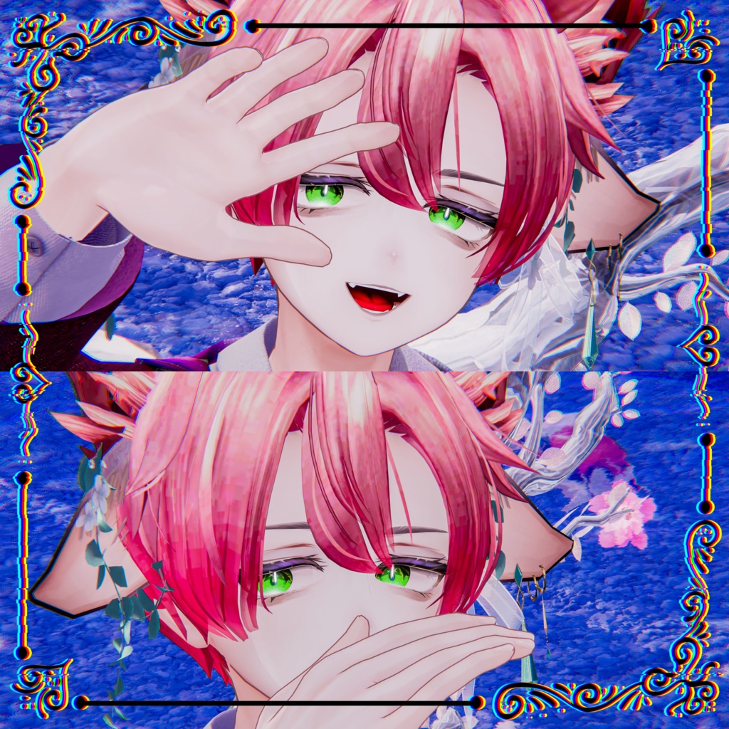 【5アバター対応】♰Keiyaku Eyetexture♰