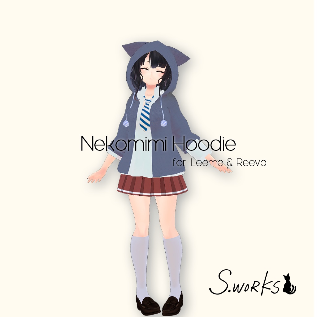 【Leeme & Reeva】ねこ耳フード - Nekomimi Hoodie v1.1.0