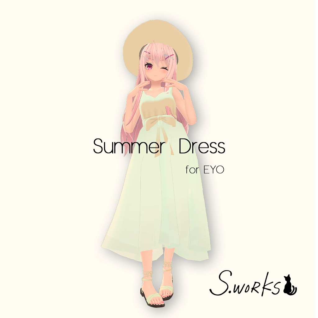 【イヨ】白ワンピ - SummerDress v2.0.0