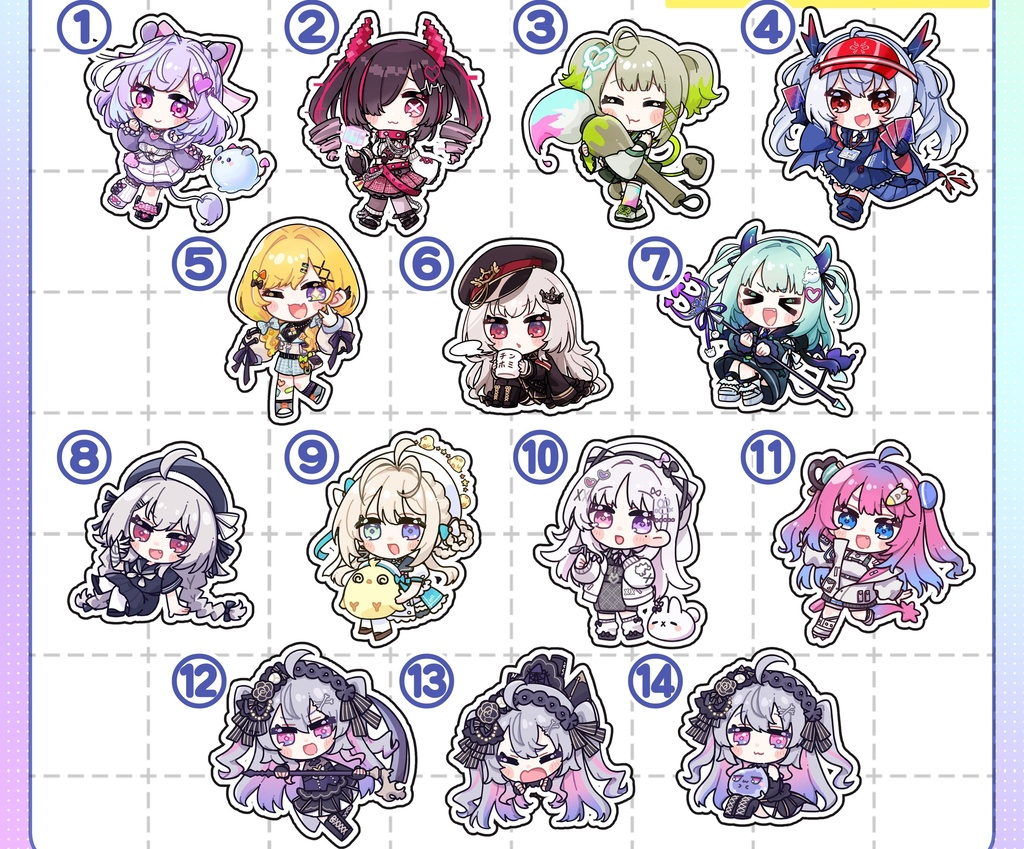 【C107】すぺしゃりて アクリルキーホルダー【非公式】