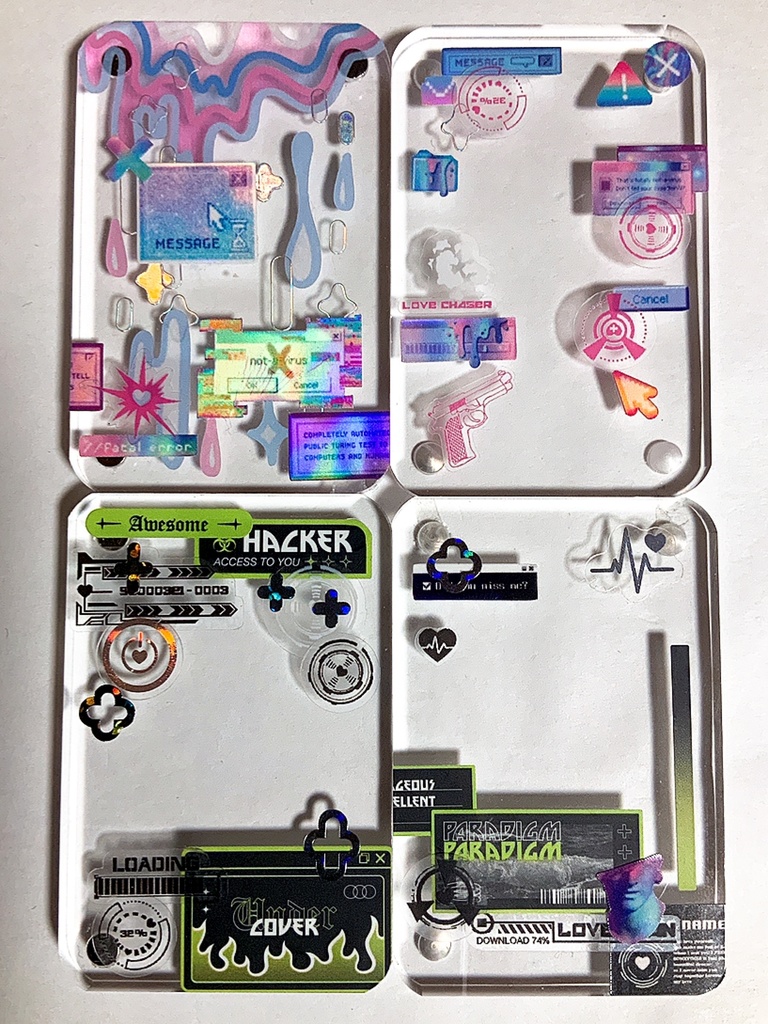 デコアクリルブロック4、5