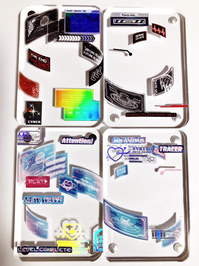 デコアクリルブロック6、7