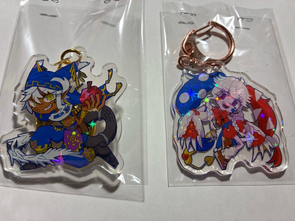 【擬カビ】⚙️🤡アクリルキーホルダー