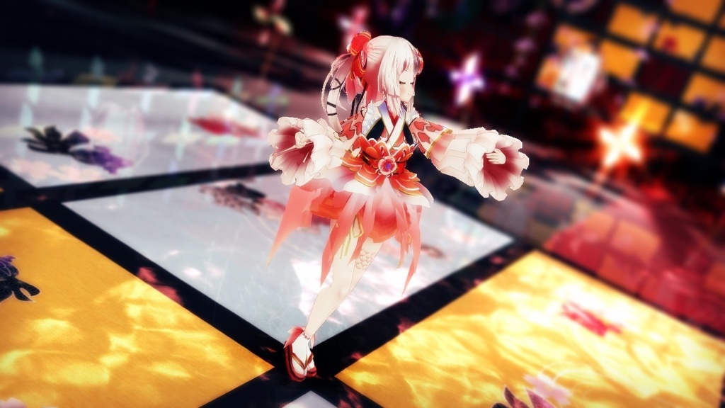 Vtuber らんちぅ寿希 MMD Model