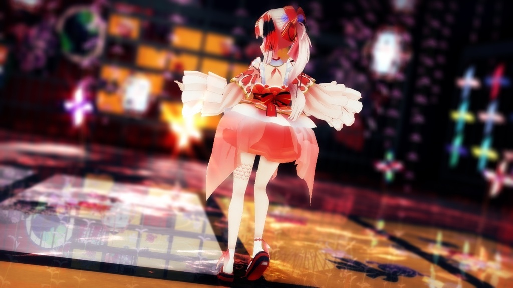 Vtuber らんちぅ寿希 MMD Model