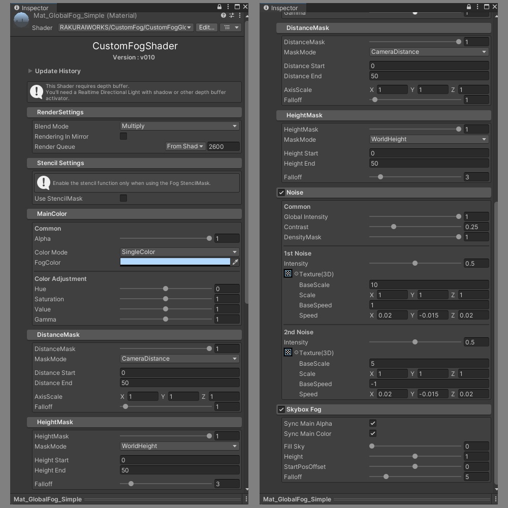 CustomFogShader