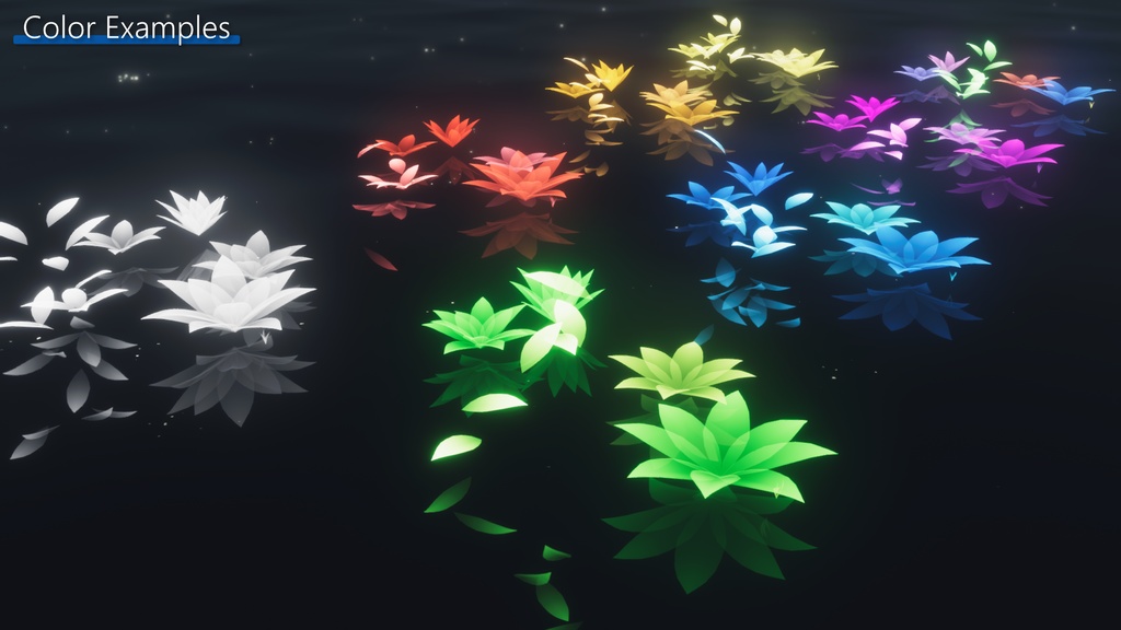 【販売記念セール中】ParticlePlants / アニメーションする植物パーティクル