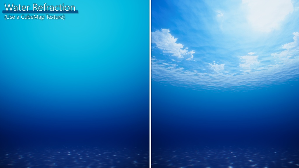 UnderWaterSkybox / 水中背景のSkyboxシェーダー
