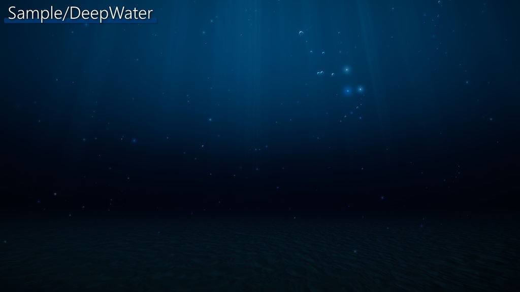 UnderWaterSkybox / 水中背景のSkyboxシェーダー