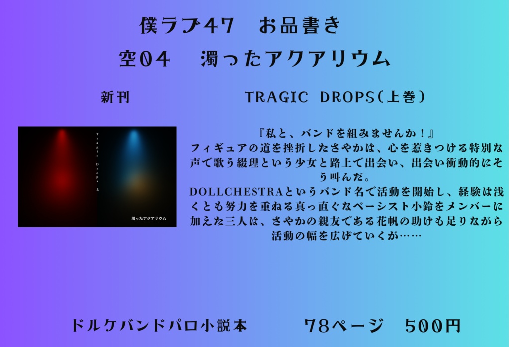Tragic Drops(上巻)