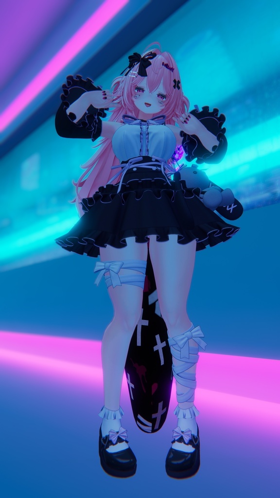 【ルルネ】病みめろてーる_Yamimelo tail_【マテリアル】