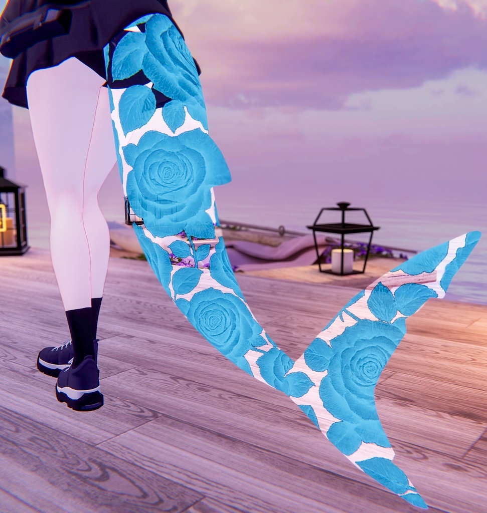 【ルルネ】ROSE tail【マテリアル】