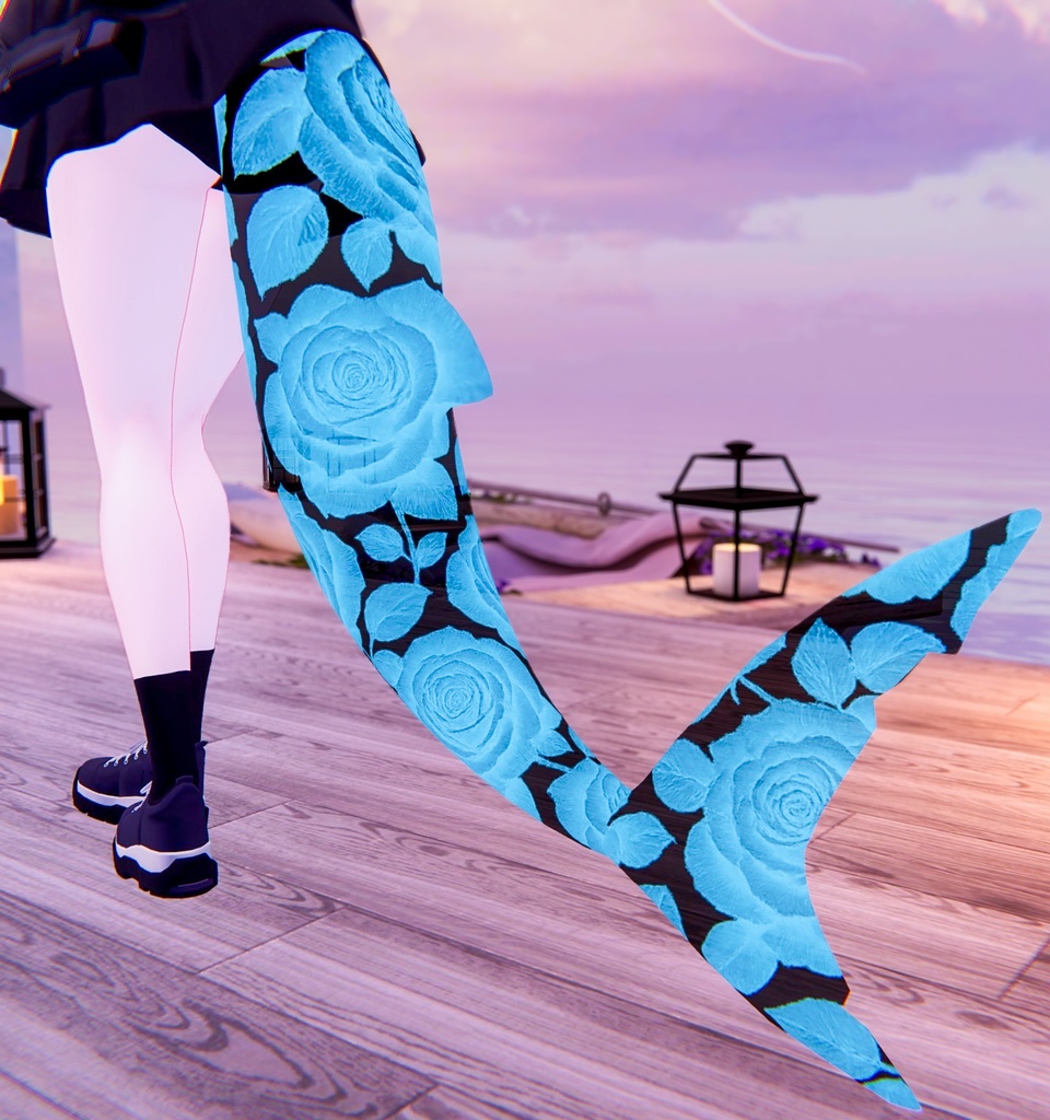 【ルルネ】ROSE tail【マテリアル】