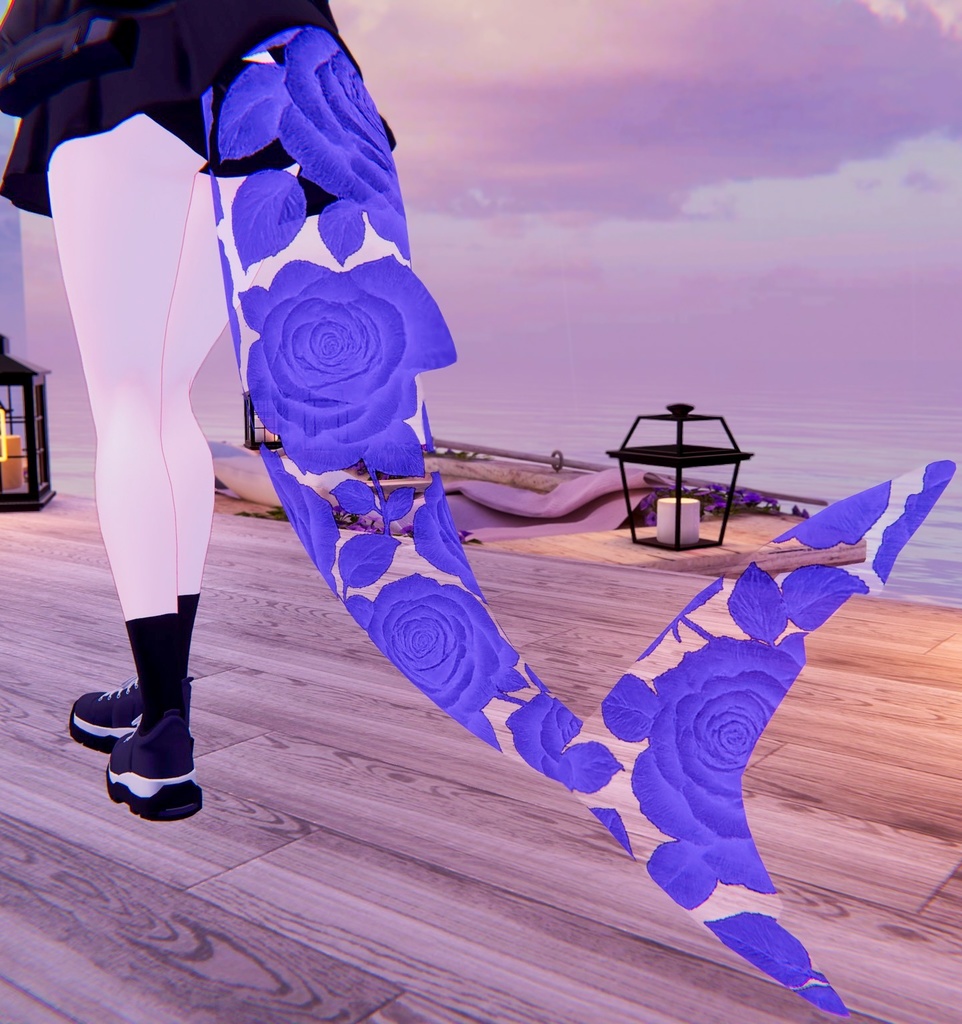 【ルルネ】ROSE tail【マテリアル】