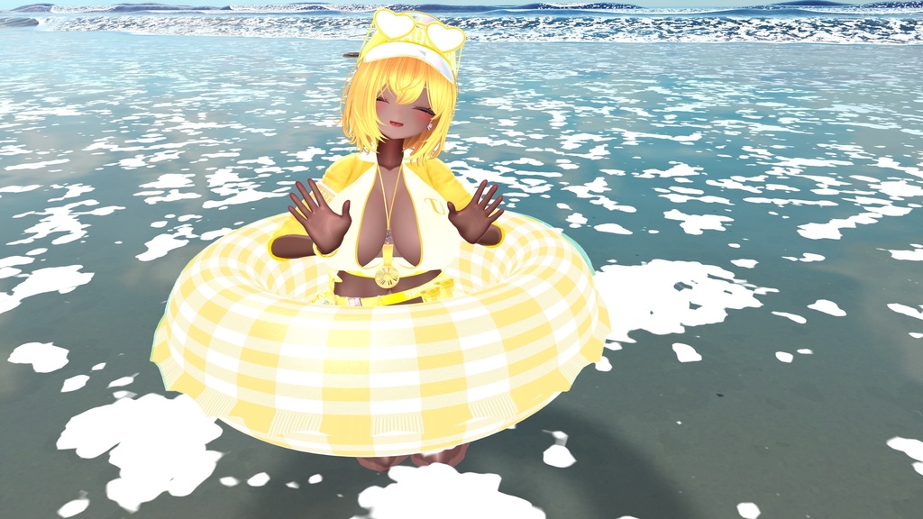 【ギンガムうきわ】3色セット