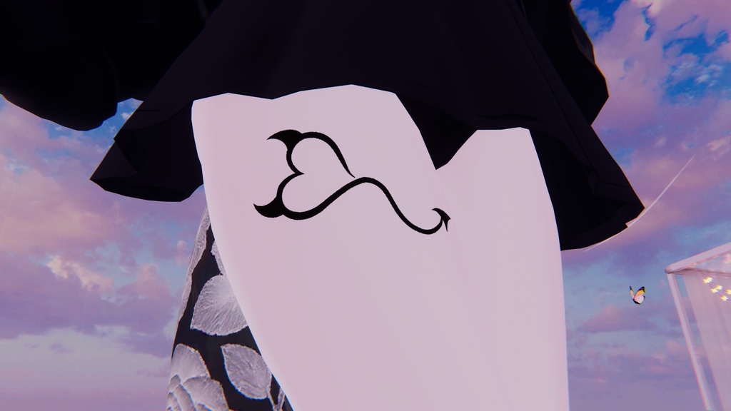 【汎用tattoo】はーとでびる