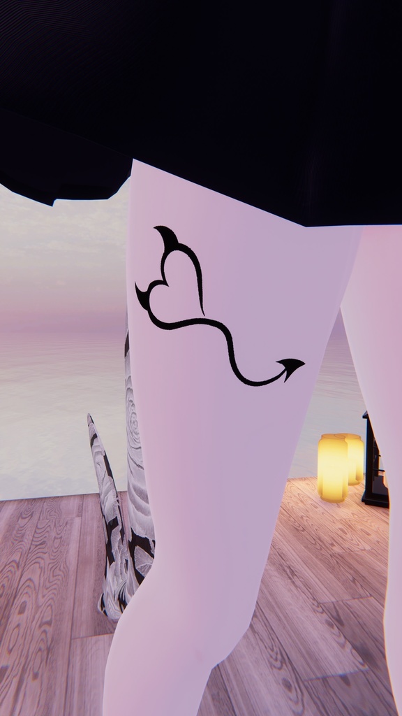 【汎用tattoo】はーとでびる