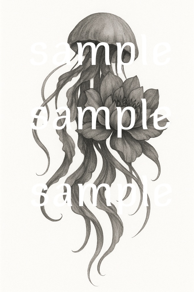 【tatoo】くらげタトゥー🪼