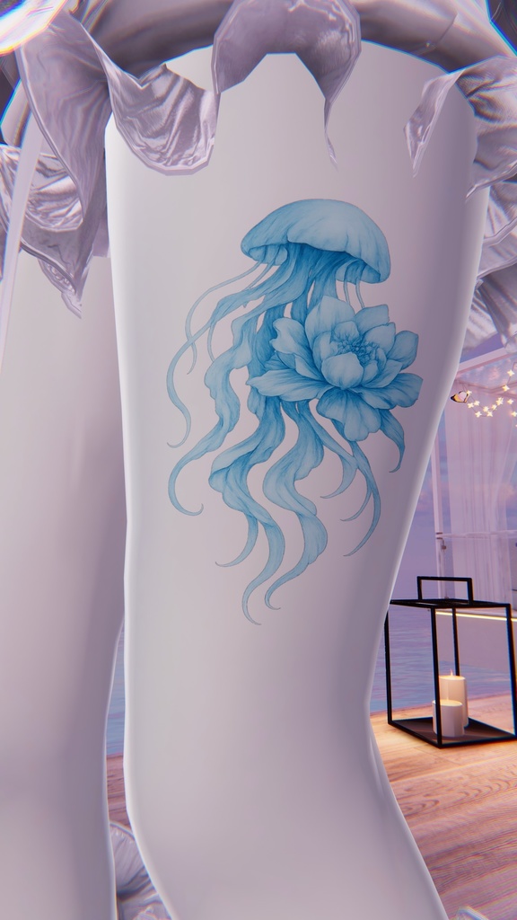 【tatoo】くらげタトゥー🪼