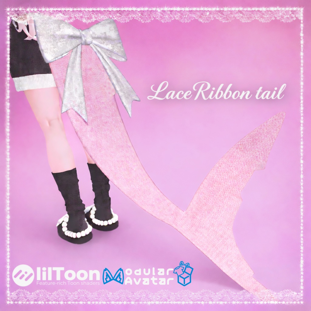 LaceRibbon tail🦈🎀