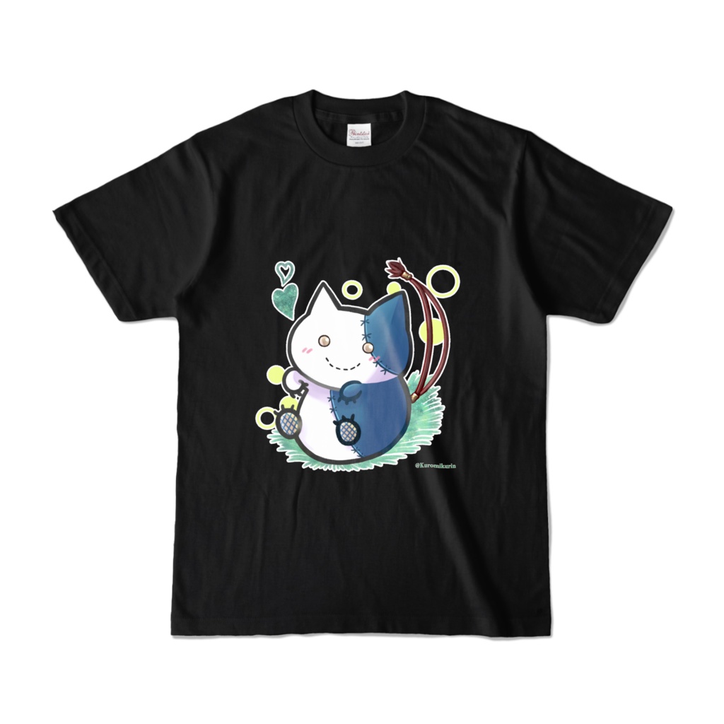 ニャケ黒Tシャツ