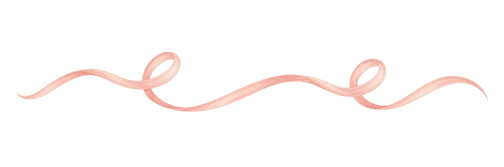 淡色水彩イラスト素材30点|リボン・花・ハート・動物|背景透過PNG