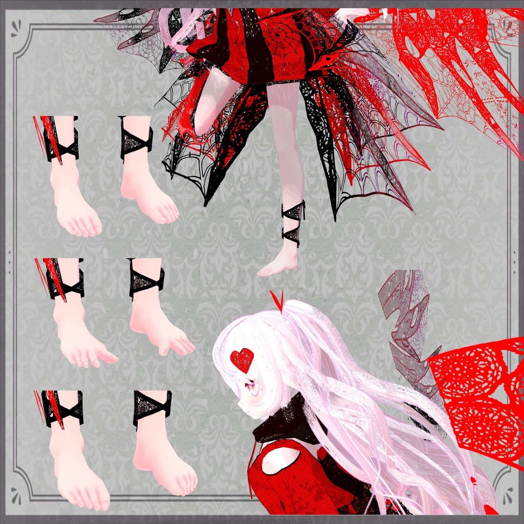 【600円!!】オリジナル3Dモデル「シェリス(cheris)」