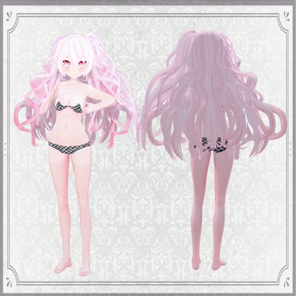 【600円!!】オリジナル3Dモデル「シェリス(cheris)」